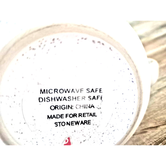 Coffee Mug Cup Football Flannels Hoodies Light Gray White Letters - Picture 2 of 2